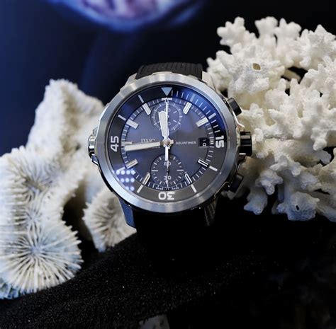 iwc aquatimer ceratanium price|Monochrome Reviews the IWC Aquatimer Chronograph.